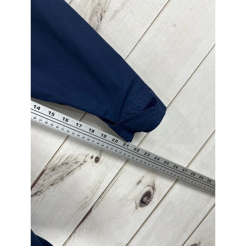 Vintage Frostline Kit Jacket Mens Small Blue Hooded Nylon Ski Parka 70s Outdoor